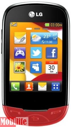 LG T500 Red - 