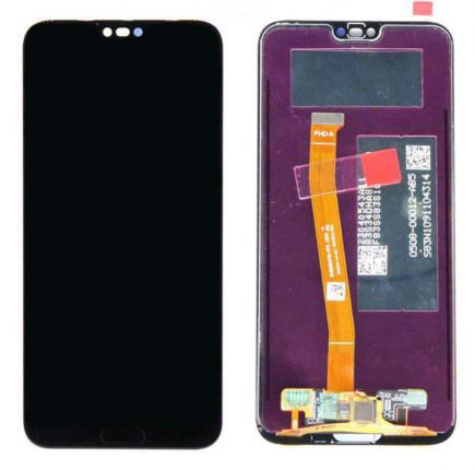 Дисплей для Huawei Honor 10 (COL-L29) с сенсором черный Оригинал - 564040