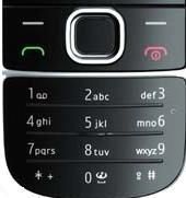 Клавіатура (кнопки) Nokia 2700 Чорний - 202865 Клавіатура (кнопки) Nokia 2700 Чорний - 202865