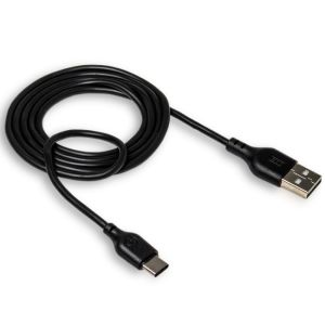 Дата-кабель USB XO NB103 2.1A Quick Charge Type-C 1m black - 914454 Дата-кабель USB XO NB103 2.1A Quick Charge Type-C 1m black - 914454
