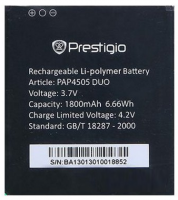 Аккумулятор для Prestigio MultiPhone PAP4505 DUO 2000mAh