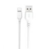 Дата-кабель USB XO NB103 2.1A Quick Charge Type-C 1m white - 914455