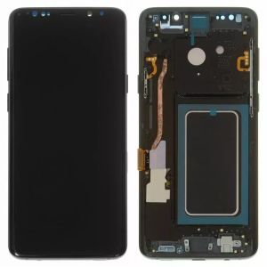 Дисплей для Samsung G965F Galaxy S9+ (Plus) с сенсором и рамкой, black (TFT) - 929535