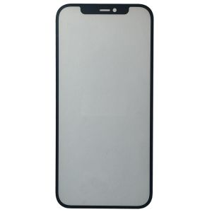 Стекло дисплея для ремонта Apple iPhone 12, 12 Pro черный - 563745