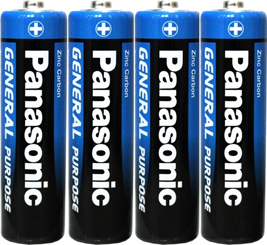 Батарейка Panasonic AAA LR03 General Purpose 4шт Цена за 1 елемент - 556884