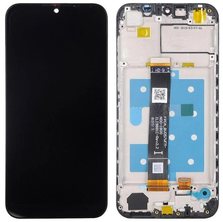 Дисплей Huawei Honor 8s з сенсором і рамкою чорний - 562353