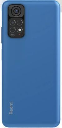Задняя крышка Xiaomi Redmi Note 11, Redmi Note 11S, со стеклом камеры, Twilight Blue