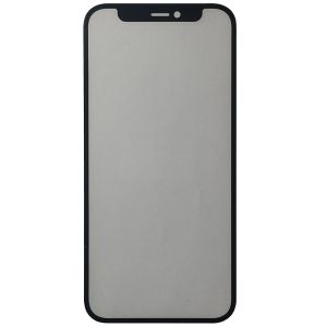 Стекло дисплея для ремонта Apple iPhone 12 Mini черный - 563746