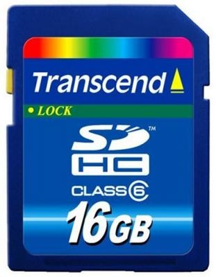 Transcend 16 Gb SDHC (class 2) - 113000