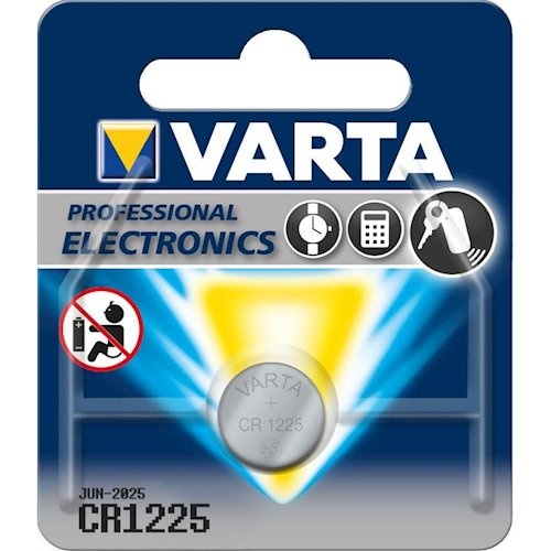 Батарейка Varta CR1225 (3B) Lithium 1шт (06225) - 556885