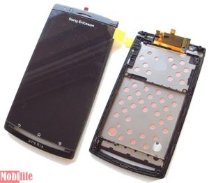 Дисплей для Sony Ericsson LT15i, LT18i, X12 Arc S с сенсором и рамкой (Оригинал) - 541785