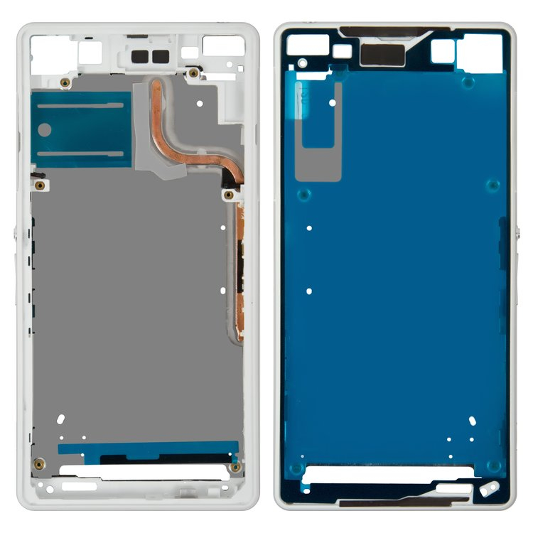 Рамка дисплея Sony D6502 Xperia Z2, D6503 белая - 562255