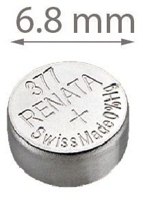 Батарейка часовая Renata 377, V377, SR626SW, SR66, 606 - 527182