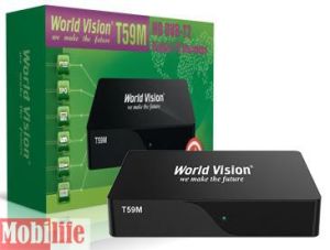 Тюнер World Vision T59M (DVB-T2, T) - 550497 Тюнер World Vision T59M (DVB-T2, T) - 550497