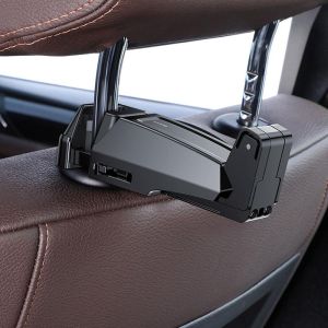 Автодержатель на підголівник Baseus BackSeat Car Mount Holder SUHZ-A01 Чорний - 561158 Автодержатель на підголівник Baseus BackSeat Car Mount Holder SUHZ-A01 Чорний - 561158