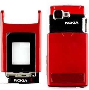 Корпус Nokia N76 красный - 502538