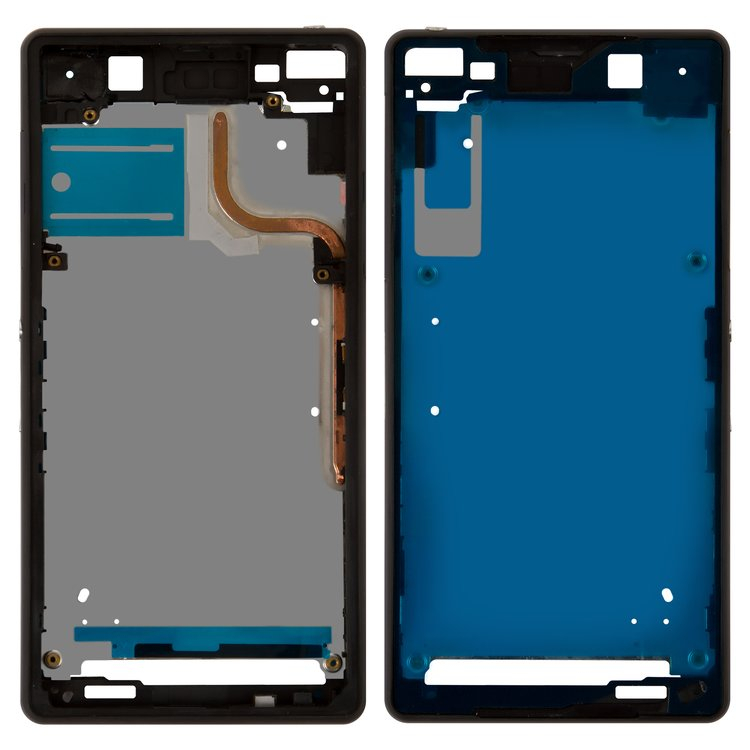 Рамка дисплея Sony D6502 Xperia Z2, D6503 черная - 562256
