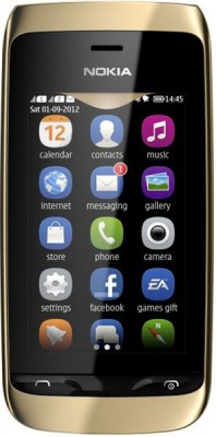 Nokia Asha 308 Gold - 