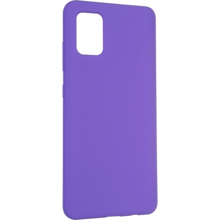 Чехол силиконовый Samsung A515 (A51) Фиолетовый - 563848
