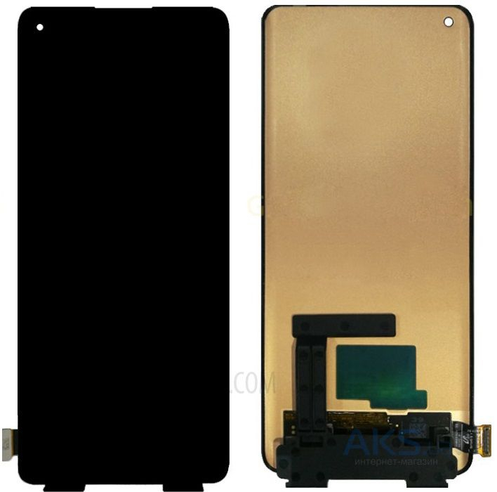 Дисплей для OnePlus 8, Reno 3 Pro, Reno 4 Pro с сенсором Черный - 564837