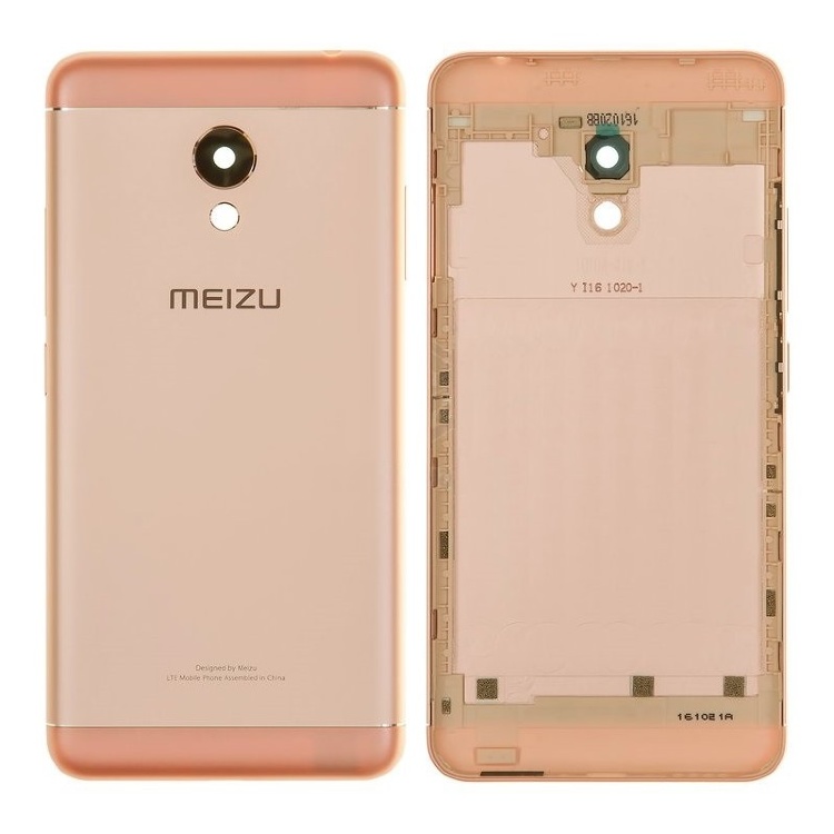 Задняя крышка для Meizu M3s розовая - 555396