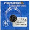 Батарейка часовая Renata 364, V364, D364, SR621SW, SR60, 602 - 527183