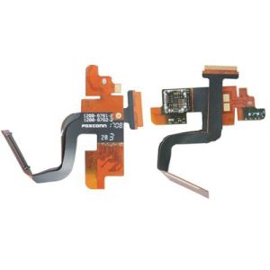 Шлейф Sony Ericsson W380 міжплатний, камери, дзвінка, з компонентами - 527676