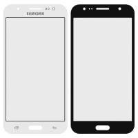 Стекло дисплея для ремонта Samsung Galaxy J5, J500H, J500F, J500M белый