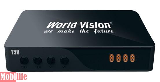 Тюнер World Vision T59 (DVB-T2, T) - 550498