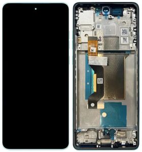 Дисплей Motorola XT2503 Moto Edge 60 Fusion с сенсором и рамкой, green, оригинал - 924794 Дисплей Motorola XT2503 Moto Edge 60 Fusion с сенсором и рамкой, green, оригинал - 924794