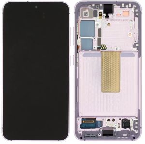Дисплей Samsung Galaxy S23 (S911) с сенсором и рамкой, Lavender Light, оригинал - 929539 Дисплей Samsung Galaxy S23 (S911) с сенсором и рамкой, Lavender Light, оригинал - 929539