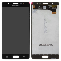Дисплей Samsung G610 Galaxy J7 Prime, SM-G610 Galaxy On Nxt з сенсором Чорний