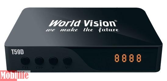 Тюнер World Vision T59D (DVB-T2, T) - 550499