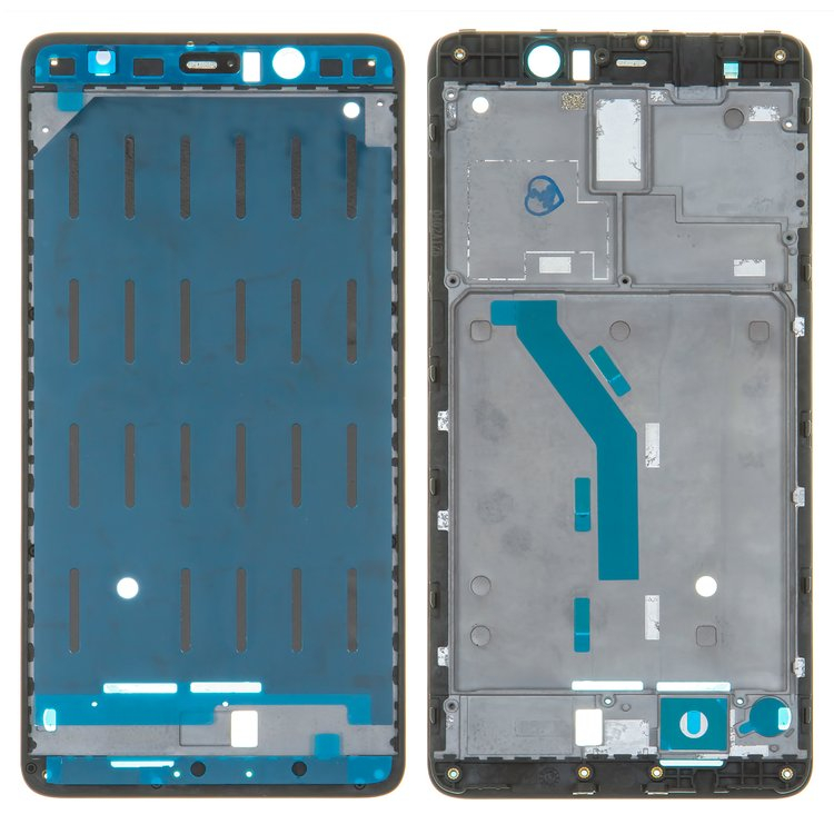 Рамка дисплея Xiaomi Mi5s Plus черная - 562258