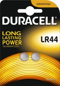 Батарейка Duracell LR44 bat V13GA, A76 DSN 2шт. Цена упаковки. - 542686