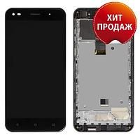 Дисплей Nomi i5530 Space X з сенсором Чорний Оригінал