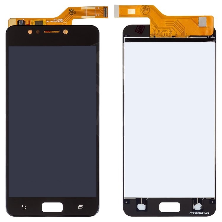 Дисплей для Asus ZenFone 4 Max (ZC520KL) с сенсором черный - 556987