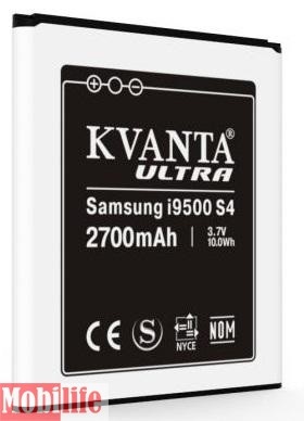 Аккумулятор Kvanta Ultra Samsung i9500 Galaxy S4 2700mAh - 537853