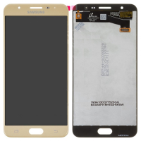 Дисплей Samsung G610 Galaxy J7 Prime, SM-G610 Galaxy On Nxt з сенсором Золотистий