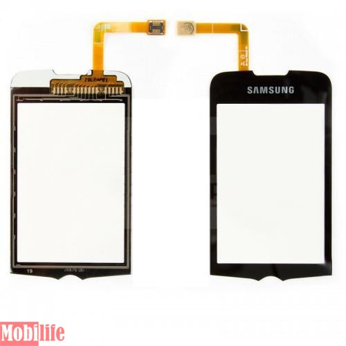 Сенсорное стекло (тачскрин) для Samsung i5700 черный OR