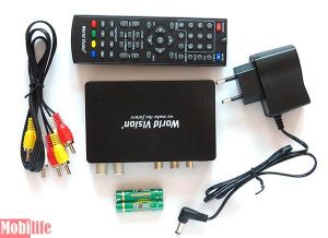 Тюнер World Vision T59D Wi-Fi (DVB-T2, T) -  Тюнер World Vision T59D Wi-Fi (DVB-T2, T) -