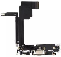 Шлейф с разъемом зарядки Apple iPhone 15 Pro Max с микрофоном
