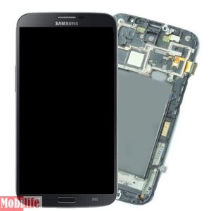 Дисплей для Samsung i9200, i9205 Galaxy Mega 6.3 c сенсором, рамкой и кнопкой Home темно-синий Original - 541989 Дисплей для Samsung i9200, i9205 Galaxy Mega 6.3 c сенсором, рамкой и кнопкой Home темно-синий Original - 541989