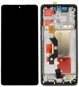 Дисплей Motorola XT2507 Moto Edge 60 Pro с сенсором и рамкой, Purple, оригинал - 924796