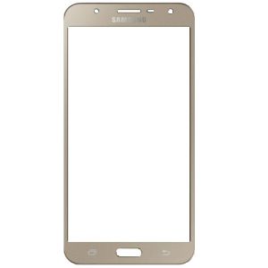 Стекло дисплея для ремонта Samsung J701 Galaxy J7 Neo Золотистый - 555994