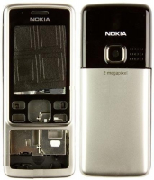 Корпус Nokia 6300 Серебристый