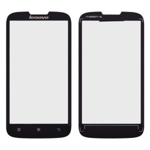 Скло дисплея для ремонту Lenovo A560 чорне - 551300