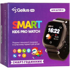 Дитячі розумні годинник з GPS трекером Gelius Pro GP-PK003 Black - 561763