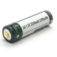 Аккумулятор AA Li-Ion KeepPower 2260mAh c microUSB (1.5v)