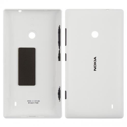 Задняя крышка Nokia 520 Lumia, 525 Lumia, RM-914 с боковыми кнопками белый - 534154